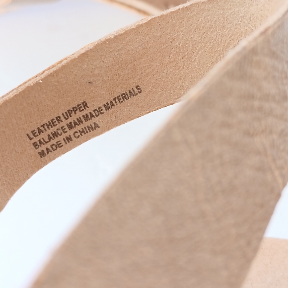 Kork-ease Korks Gold Bronze Platform Fisherman Leather Sandals - Picture 5 of 7